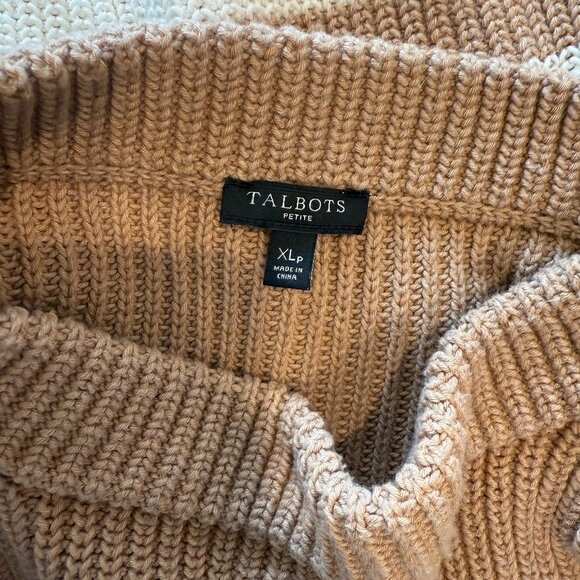 Talbots Striped Sweater -- Petite Extra Large - Picture 3 of 3